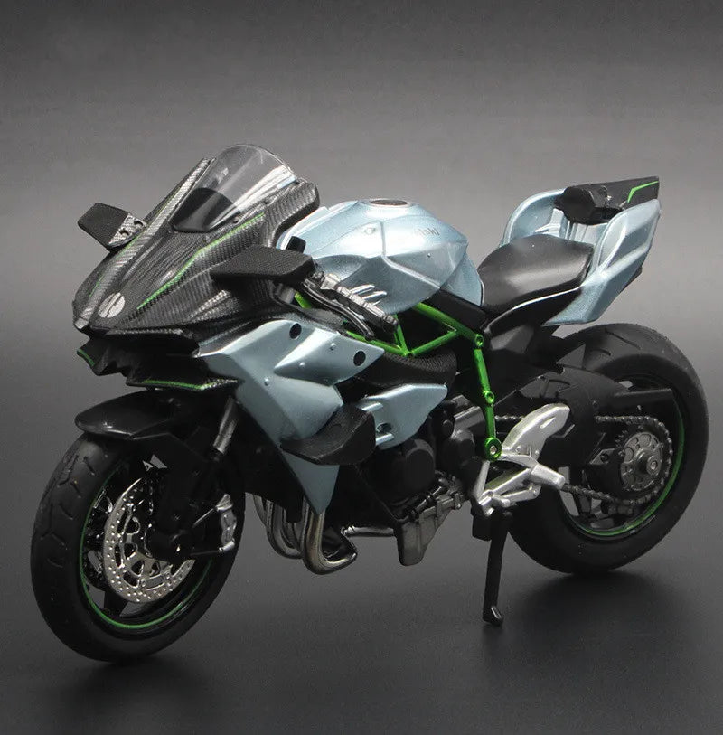 Alloy Motorcycle Toy – with Realistic Simulation